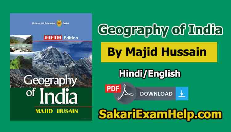 Majid Hussain Indian Geography PDF Book in Eng & Hindi Free Download